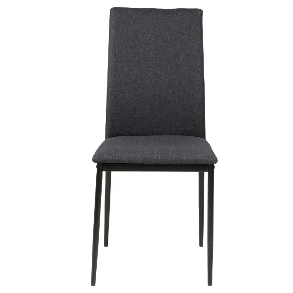 Eetkamerstoel Demir - Grijs/zwart 11 Eetkamerstoel Demir - Grijs/zwart - Afbeelding 11