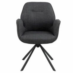 Eetkamerstoel Aubin Met Armleuning - Antraciet/zwart 19 Eetkamerstoel Aubin Met Armleuning - Antraciet/zwart -Emob Ontwerp zonder titel 2023 06 23T150405.010 7ed1