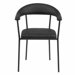 Eetkamerstoel Hava Kunstleer - Zwart -Emob Ontwerp zonder titel 2023 06 26T132025.821 e571