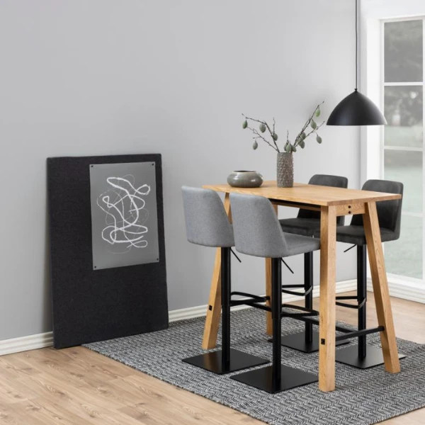 Verstelbare Barstoel Avanja - Antraciet/zwart 7 Verstelbare Barstoel Avanja - Antraciet/zwart - Afbeelding 7