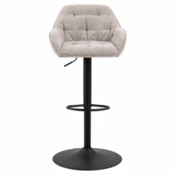 Verstelbare Barstoel Brooke - Beige/zwart -Emob Ontwerp zonder titel 2023 06 29T135129.286 945e