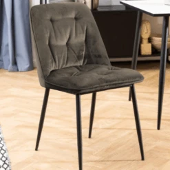 Eetkamerstoel Lynn Velours En Metaal - Taupe 18 Eetkamerstoel Lynn Velours En Metaal - Taupe -Emob Ontwerp zonder titel 2023 06 29T140300.809 1 9b00