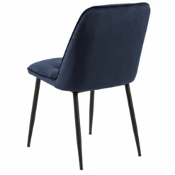 Eetkamerstoel Lynn Velours En Metaal - Donkerblauw -Emob Ontwerp zonder titel 2023 06 29T141102.116 1 fc76