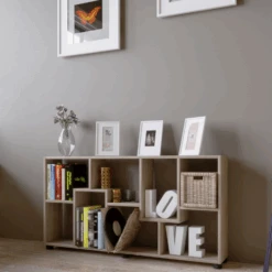 Boekenkast Azira 118 Cm 8 Open Vakken-Sonoma Eik -Emob Ontwerp zonder titel 2023 08 24T151557.095 1 191d