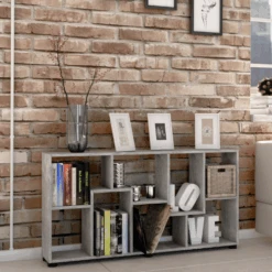 Boekenkast Azira 118 Cm 8 Open Vakken-beton -Emob Ontwerp zonder titel 2023 08 24T162854.674 1 a5a4