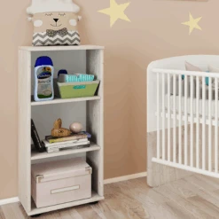 Opbergkast Halula 97 Cm 2 Legplanken-eik