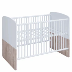 Babybed Halula 70x140 Cm-wit/eik -Emob Ontwerp zonder titel 2023 08 28T094428.216 58f4