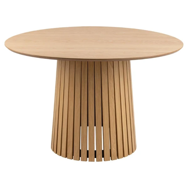 Ronde Eettafel Krishna Ø120cm - Eikfineer 8 Ronde Eettafel Krishna Ø120cm - Eikfineer - Afbeelding 8