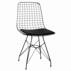 Plass Design Stoel Van Metaal - Gemonteerd, Zwart -Emob Ontwerp zonder titel 2023 09 14T130525.475 37b5