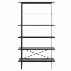 Boekenkast Angus : Zwart Stalen Frame, Essenzwarte Planken. 21 Boekenkast Angus : Zwart Stalen Frame, Essenzwarte Planken. -Emob Ontwerp zonder titel 2023 10 09T165127.333 6e24