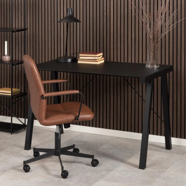 Bureaustoel Flora - Draaibaar, Kantelbaar En Soft Brake - Cognac 12 Bureaustoel Flora - Draaibaar, Kantelbaar En Soft Brake - Cognac - Afbeelding 12