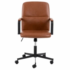 Bureaustoel Flora - Draaibaar, Kantelbaar En Soft Brake - Cognac 23 Bureaustoel Flora - Draaibaar, Kantelbaar En Soft Brake - Cognac -Emob Ontwerp zonder titel 2023 10 24T135654.666 5126