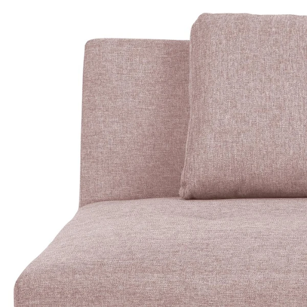 Slaapbank Lucca - Stof Malmo, Rose 61 2 Slaapbank Lucca - Stof Malmo, Rose 61 - Afbeelding 2