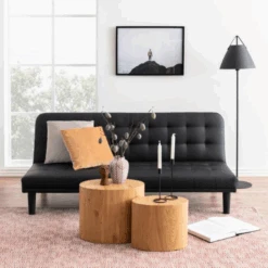 Wild Eiken Salontafelset, 2 Stuks, 33x48x40 Cm