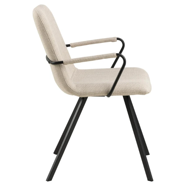 Eetkamerstoel Selina-beige 4 Eetkamerstoel Selina-beige - Afbeelding 4